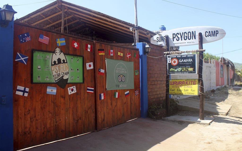 Psygon Surf Camp Albergue Máncora Exterior foto